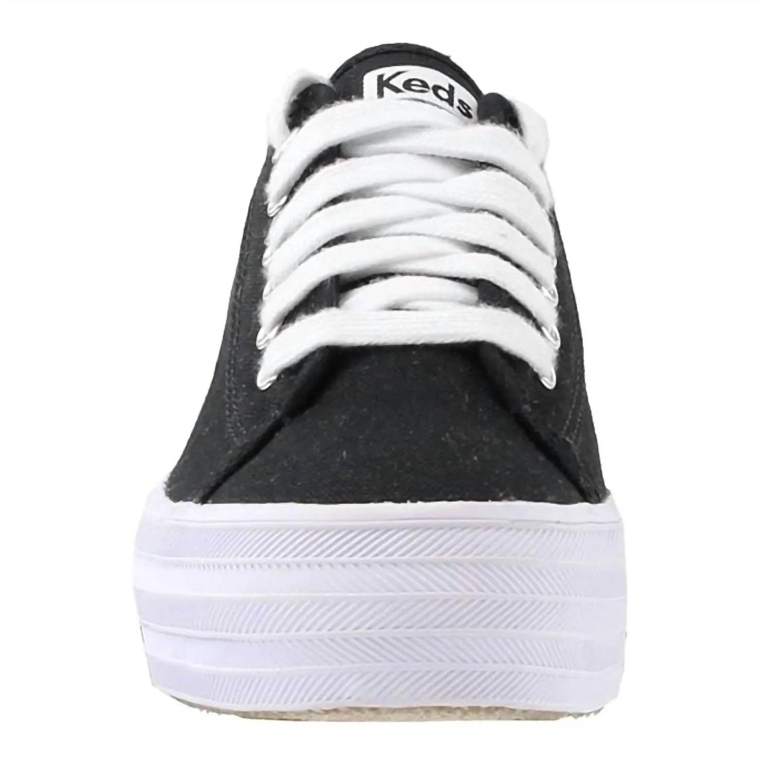 Retail Sneakers Women Triple Kick Canvas Sneakers In Black/white