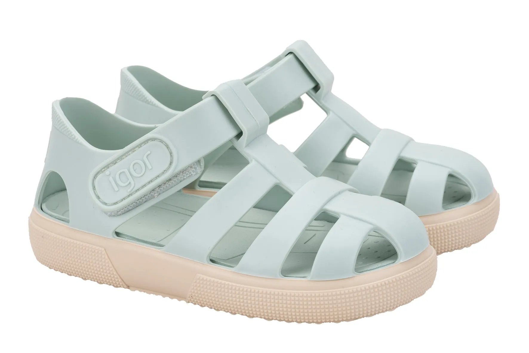 Memory Foam Sandals Igor Girl's Bay Sandals - Menta