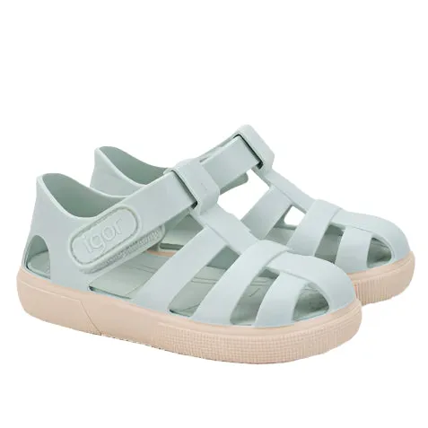 Igor Girl's Bay Sandals - Menta Sandals Wedges