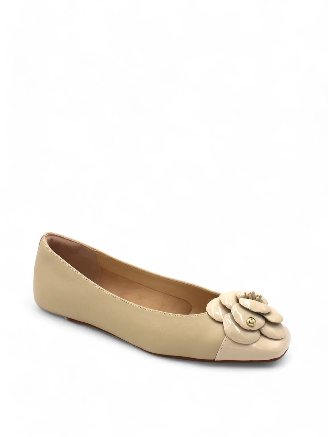 Flat Front Shoes Poppy Embellished Ballerina Flats