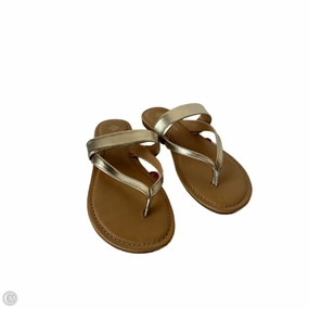 Sandals Flip Flops By Antonio Melani In Gold, Size: 8.5 Daiso Flip Flops