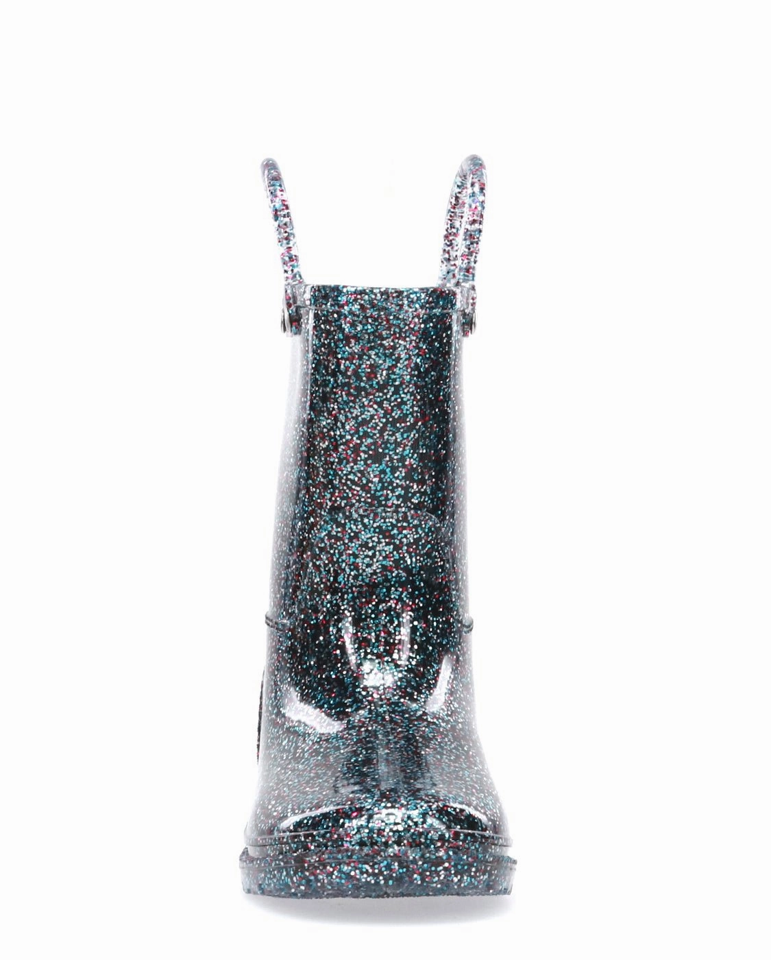 Kids Glitter Rain Boot - Multi Wide Width Platform Boots