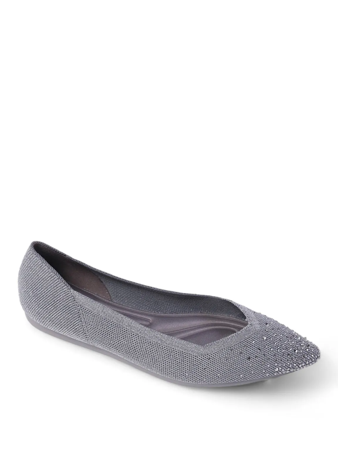 Tahari Shoes Flats Crysty Glistening Ballerina Flats