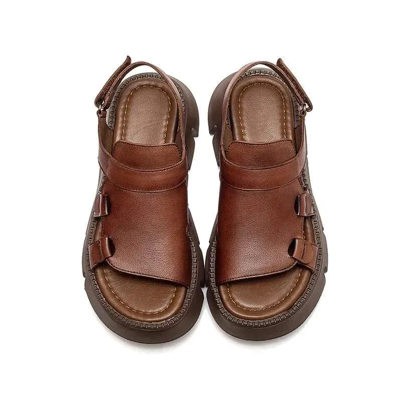 Block Heel Wedge Sandals Sandals Carnival