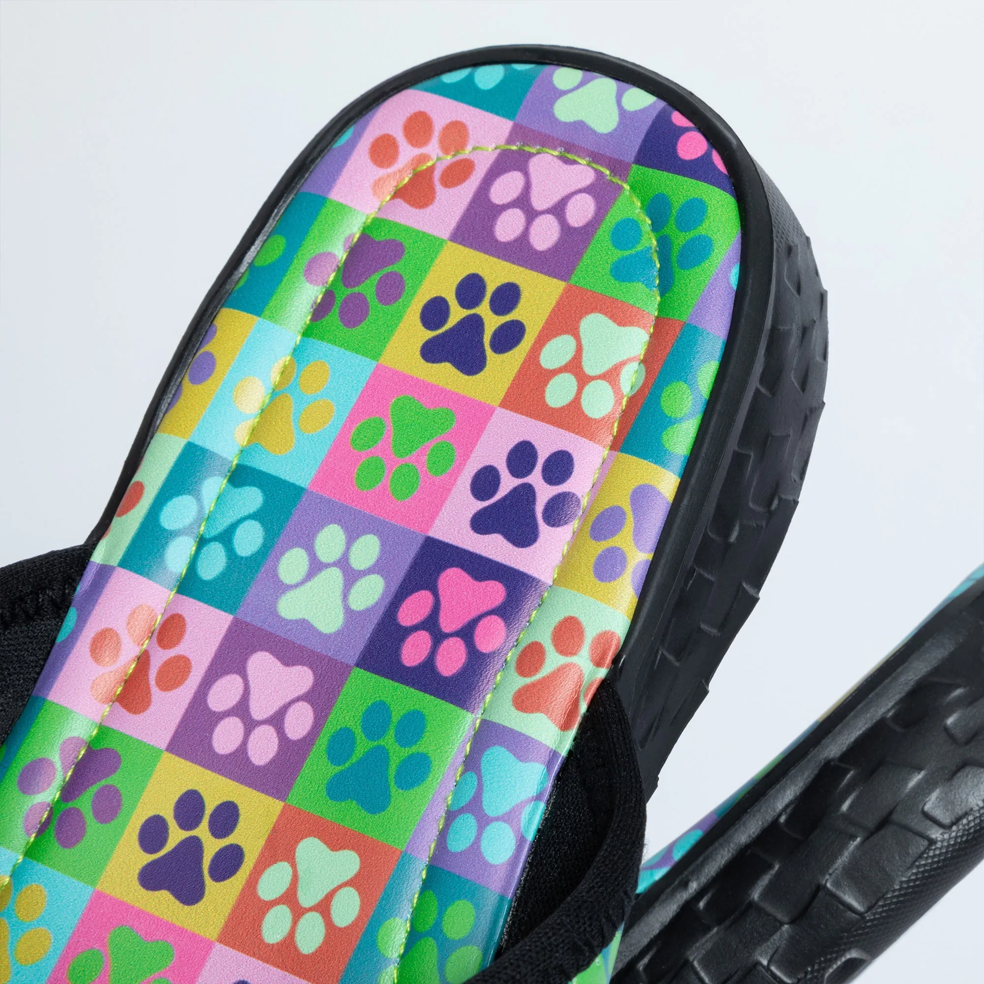 Mackenzie Slip Ons Paw Print Favorite Flip Flops