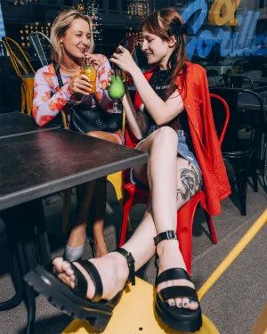 Slip On Toe Shoes Strappy Sandals made of cactus leather Desserto