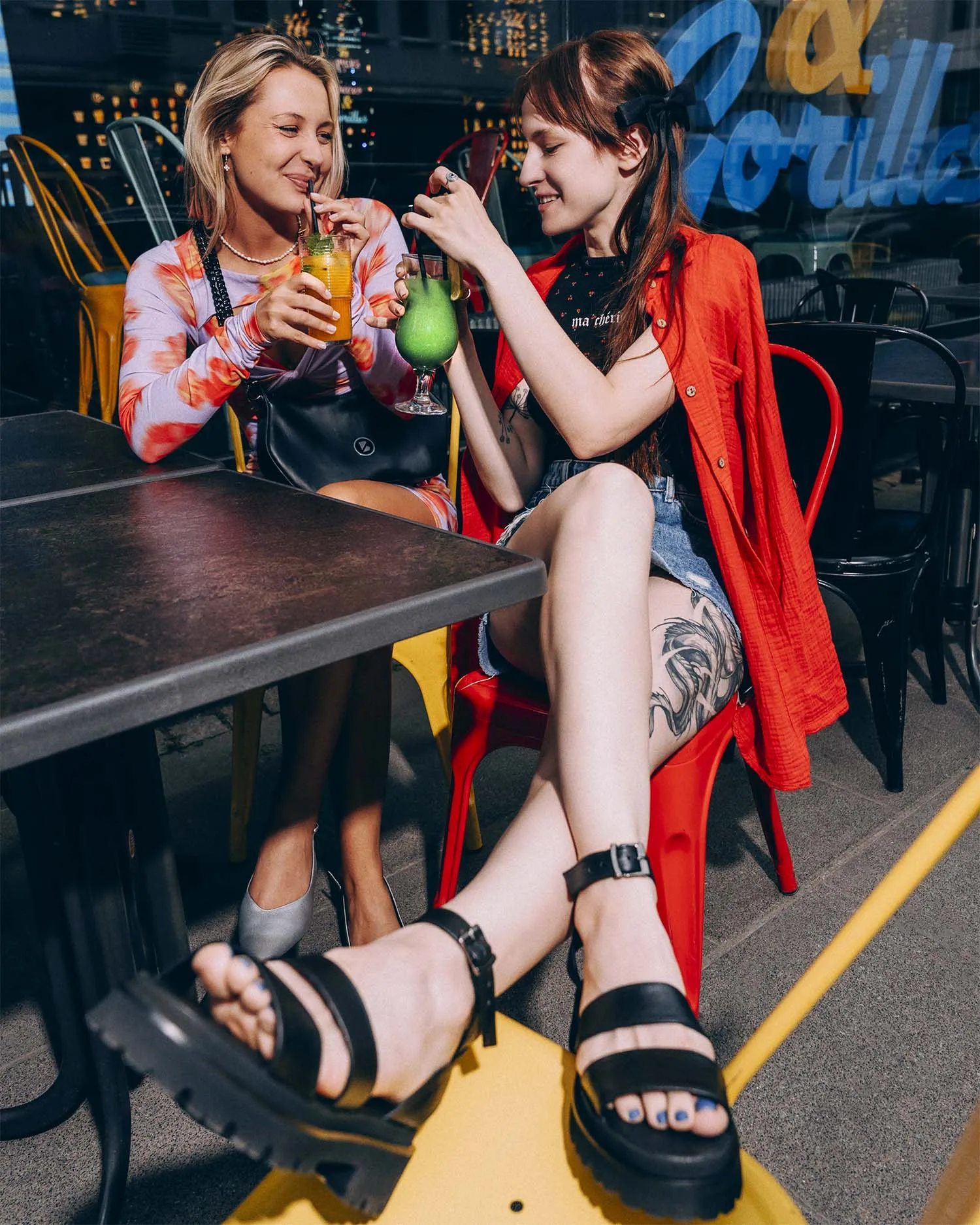 Strappy Sandals made of cactus leather Desserto