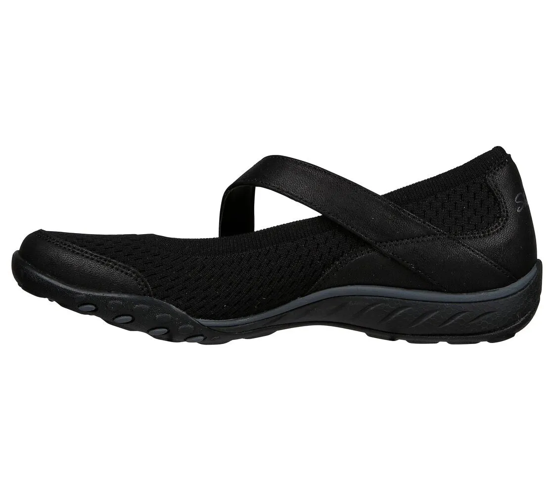 Top Walking Shoes For Flat Feet SKECHERS BREATHE-EASY - SWEET JOY - 100373 - BBK
