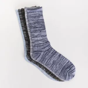5PK RIBBED  SOCKS Loafers Same As Slippers