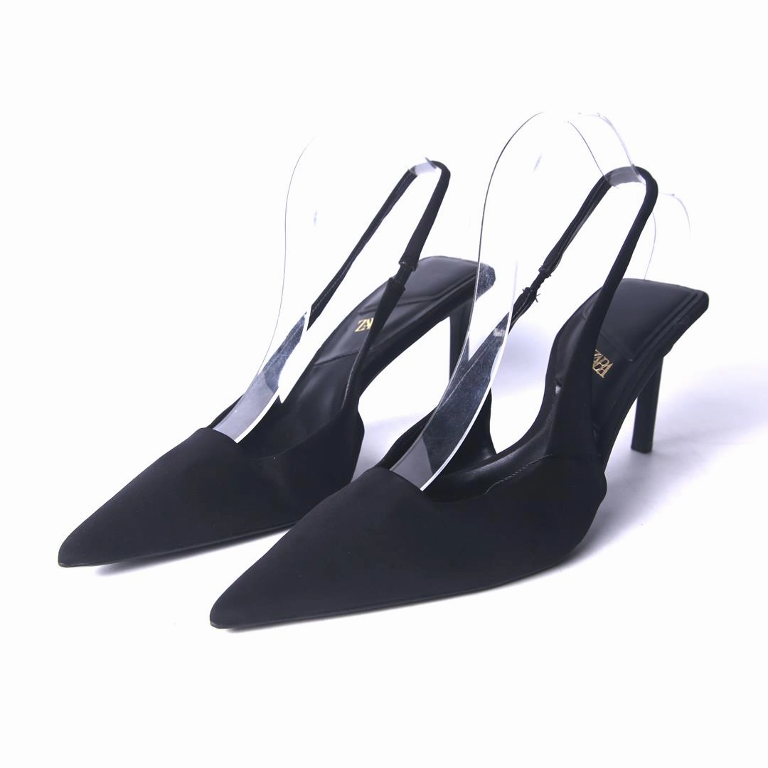 Transparent High Heels Shoes ZARA. .