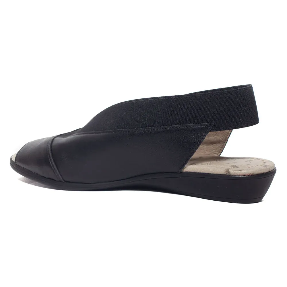 Cloud Footwear Caliber Black Nappa Slingback Sandal (Women's) Sandals For People With Plantar Fasciitis