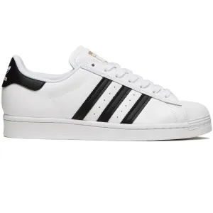 Adidas Superstar Adv Shoes - White/Core Black/White Discounted Basketball Shoes