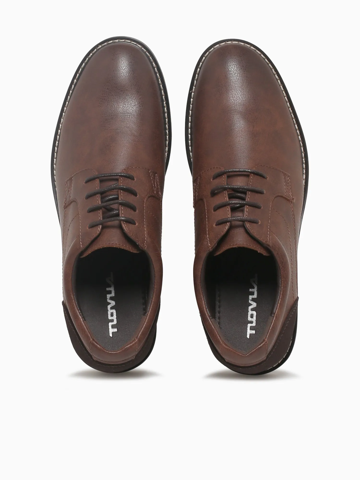 Leo Tan Eco Leather Suicoke Loafers