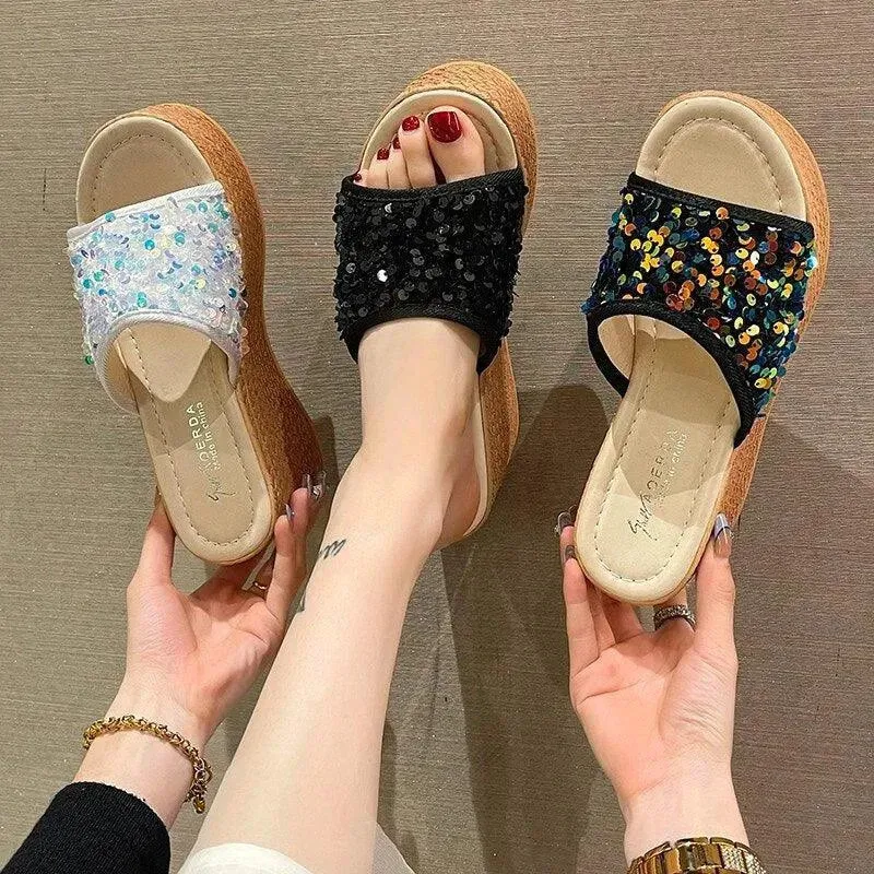 Stylish Wedge Sandal Shoes Sword And Sandals Movies