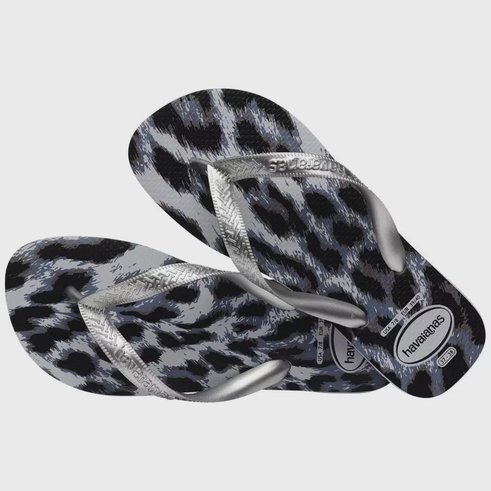 HAVAIANAS TOP ANIMALS - ICE GREY.SILVER Suede Slip Ons Slip Ons Slip Ons Slip On Sneakers And Slip On Best Slip On