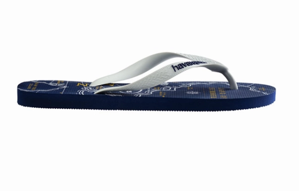 HAVAIANAS TOP NAUTICAL - NAVY BLUE.WHITE.NAVY BLUE Chunky Slip On Sandals