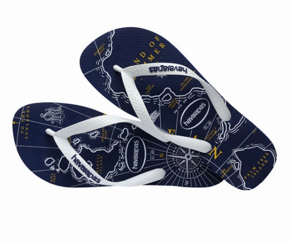 Mt Maddsen Slip On HAVAIANAS TOP NAUTICAL - NAVY BLUE.WHITE.NAVY BLUE