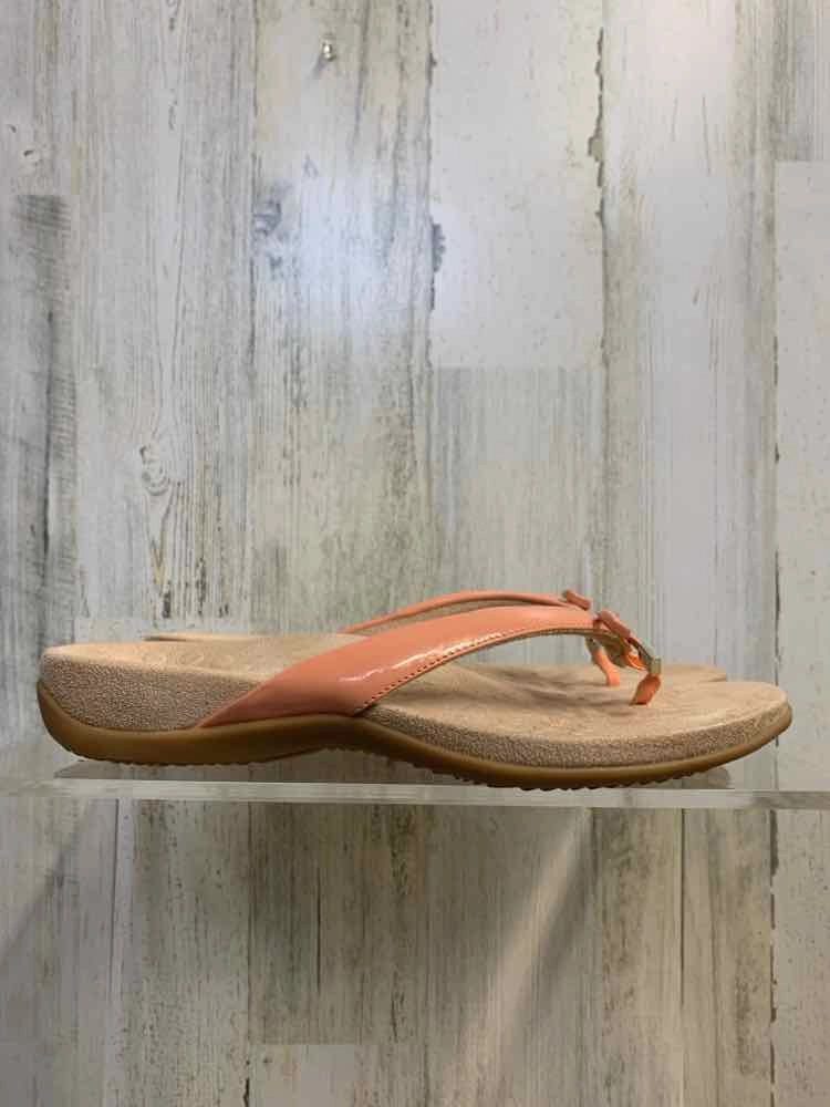 Platform Flip Flops Size 11 PRE-OWNED VIONIC SHOES Shoe Size 7.5 TAN/PINK Shoes