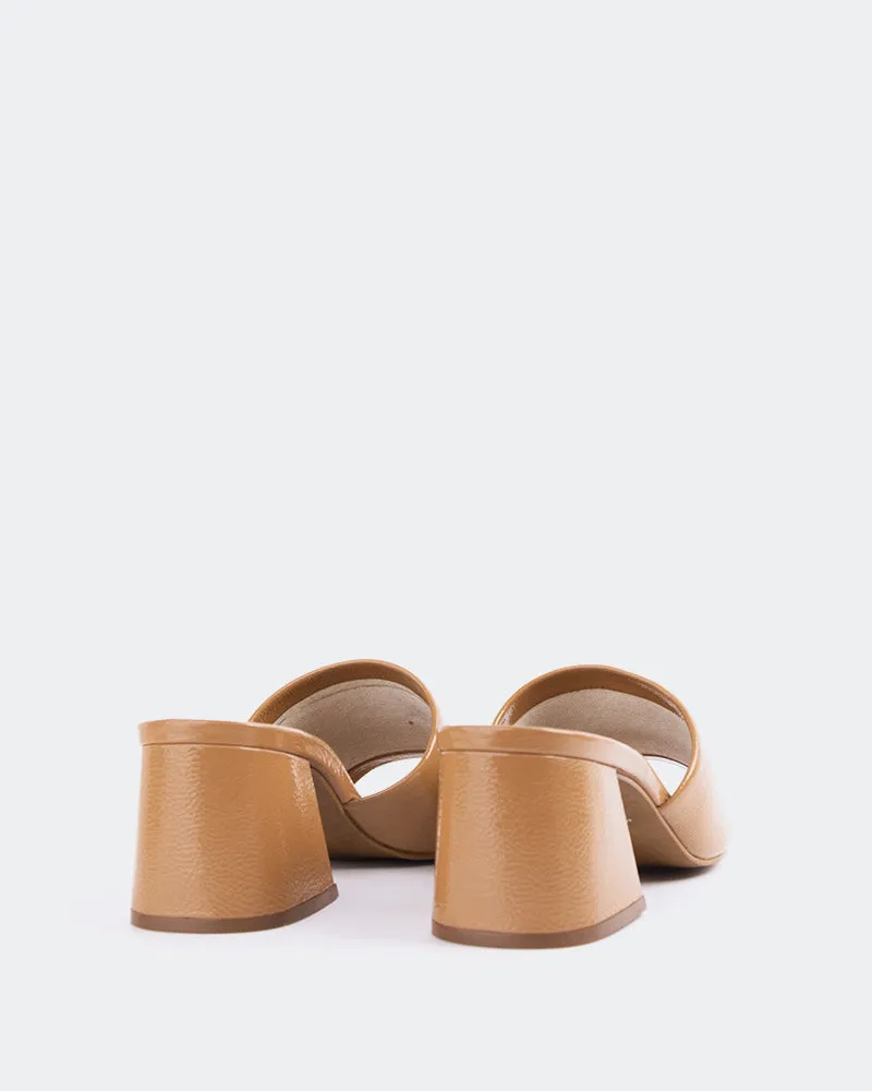 Clarabelle Camel Naplack Sandals Day Pass
