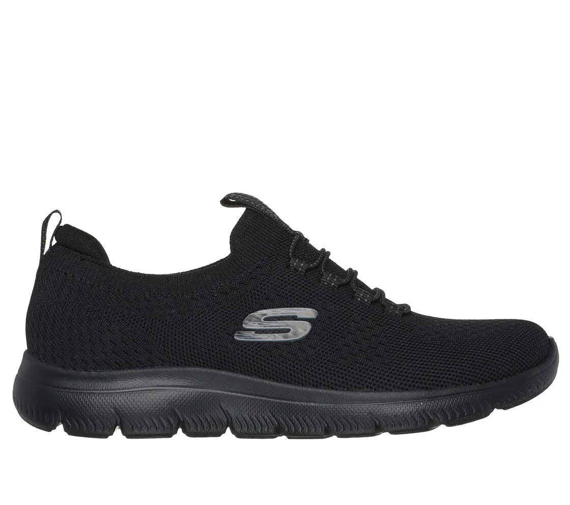 Flat Sole Football Shoes SUMMITS - TOP PLAYER - BLACK BLACK