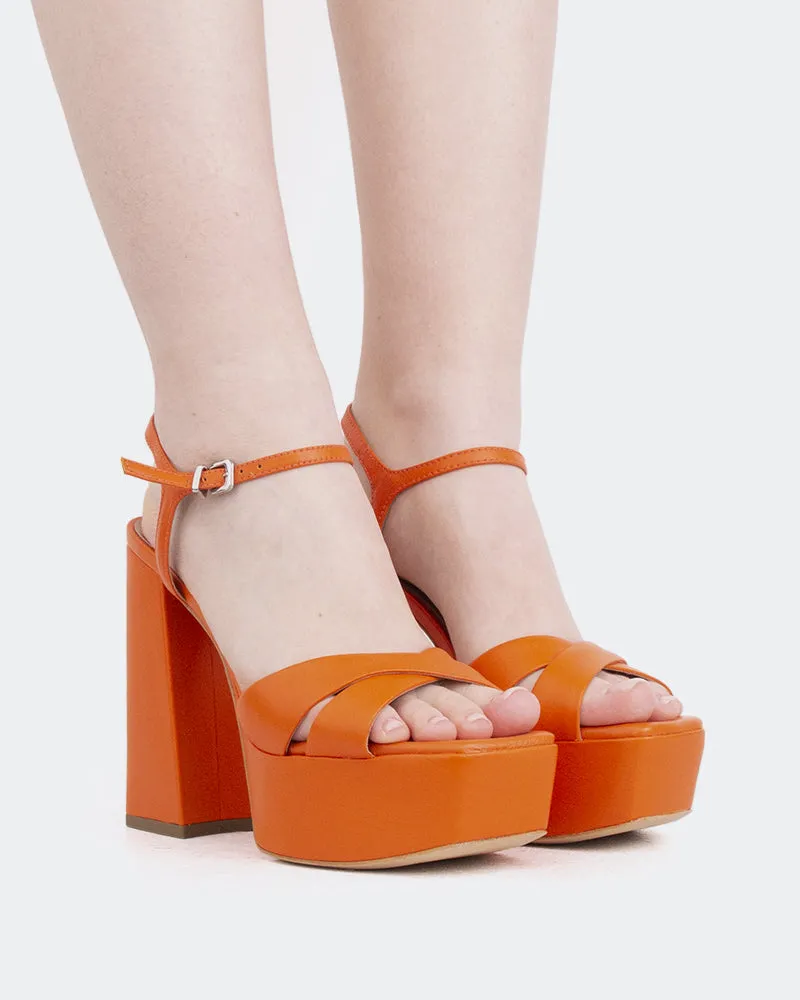 Luxury Brands Sandals Embassy Peach Leather