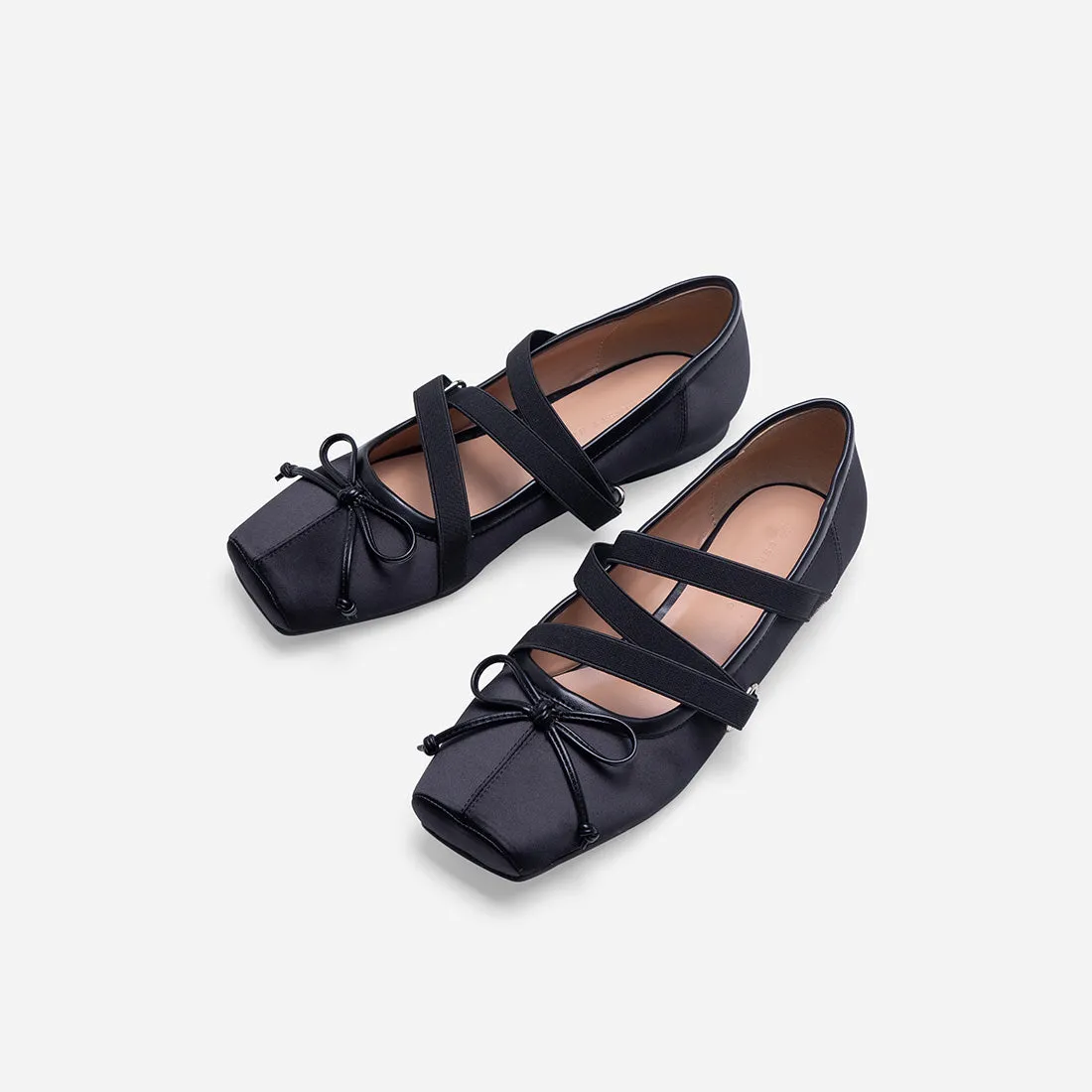 Mika Strappy Ballerina Flat Shoes For Deadlift