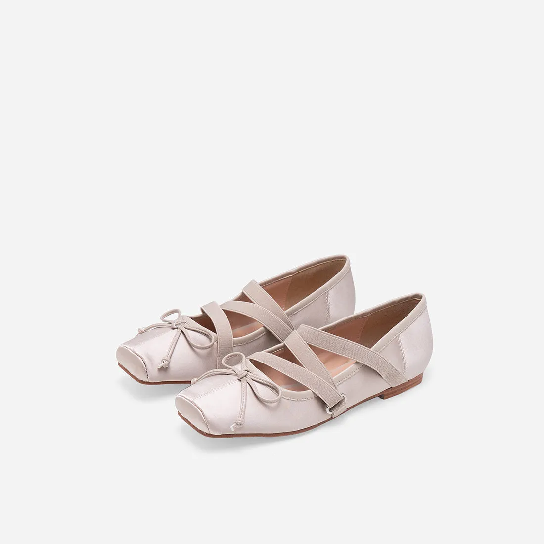 Dress Shoes Flats Wedding Mika Strappy Ballerina