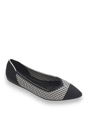 Best Rated Shoes For Flat Feet Plaid Cap-Toe Ballerina Flats