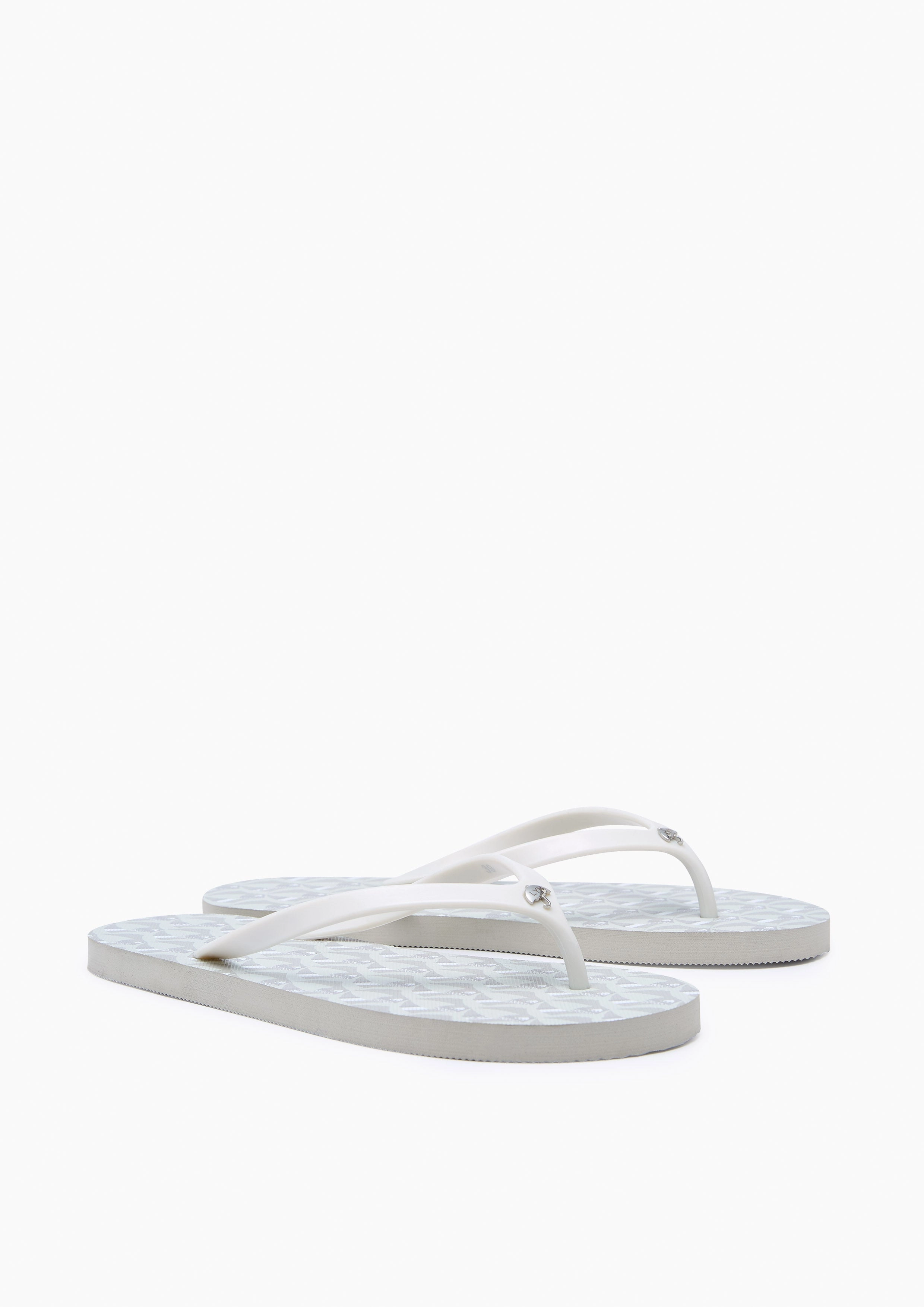 Summer Beach Flat Flip-Flop Printed Grey Merrell Slip On