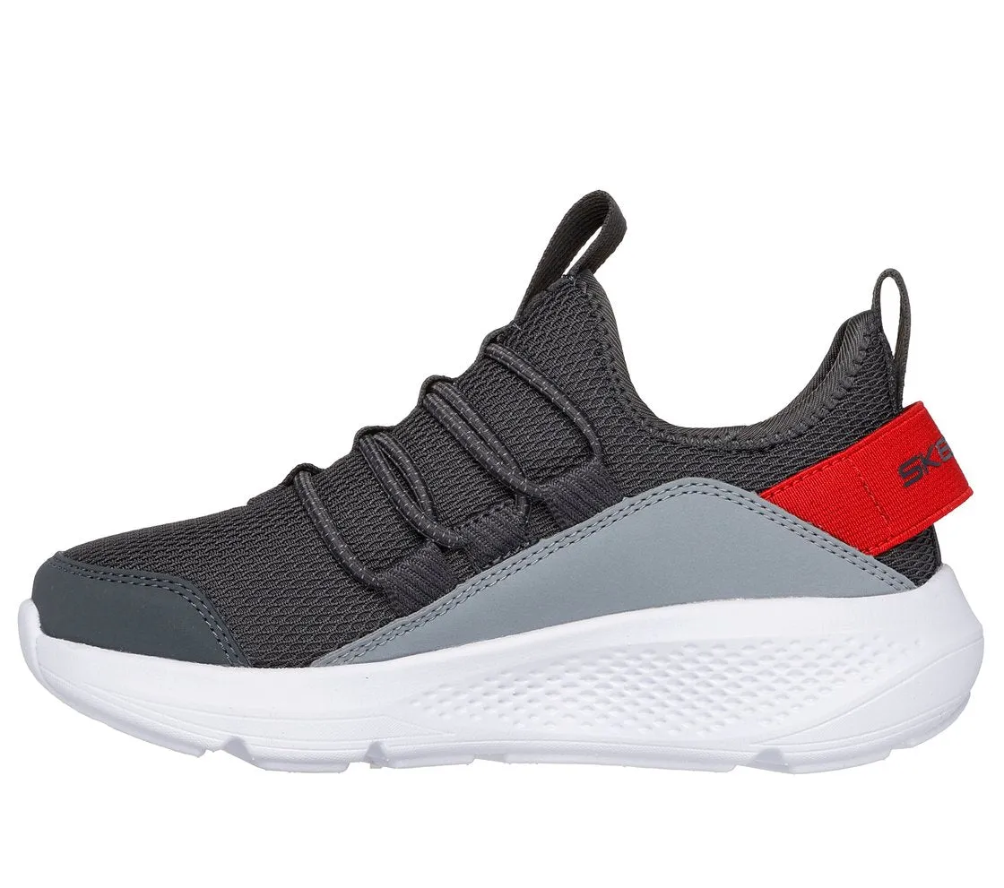 GO RUN ELEVATE - CHARCOAL RED Running Shoes Trainers