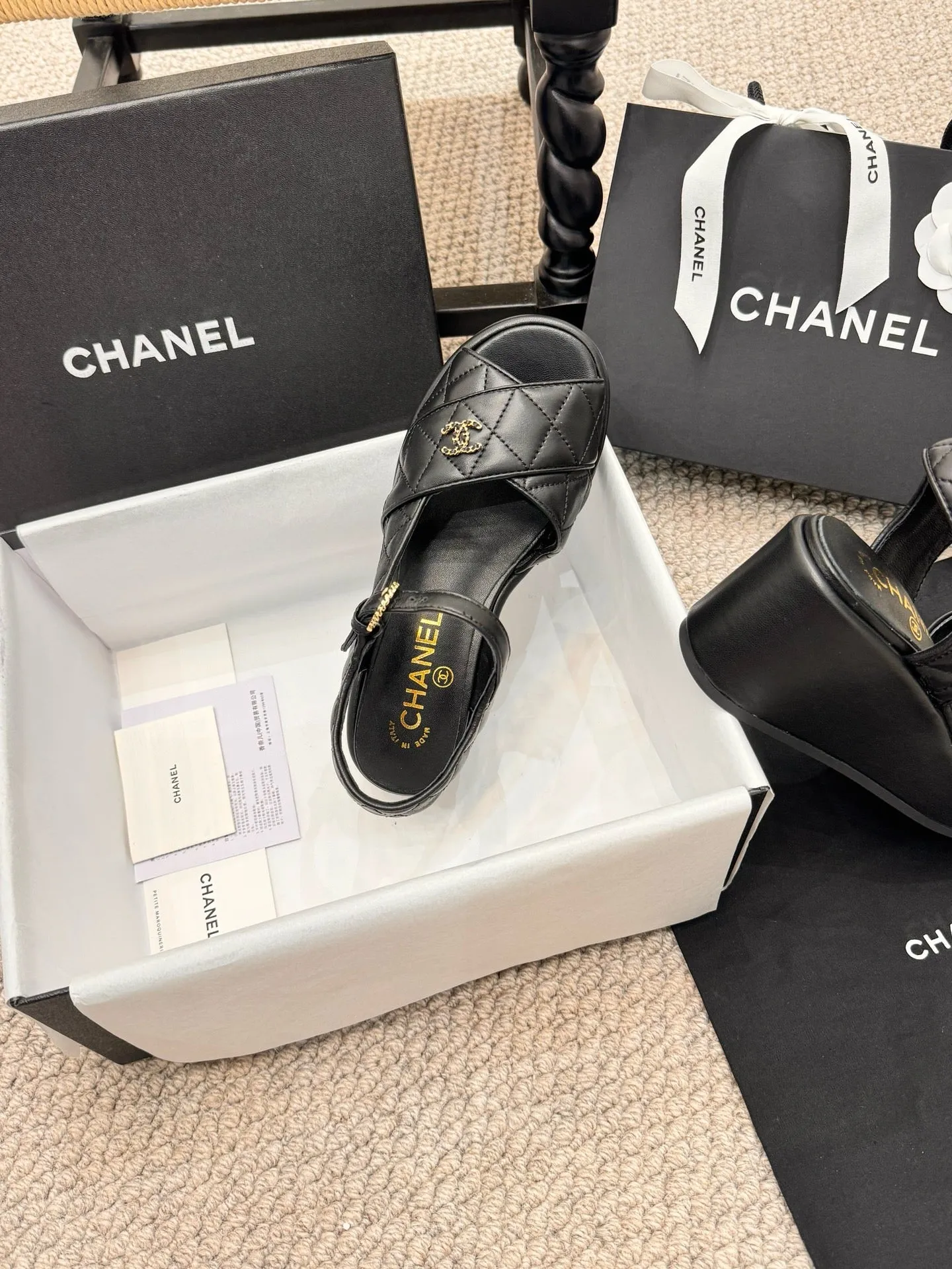 SE1363 CC Sandals /  Size5-10 Feather Sandals