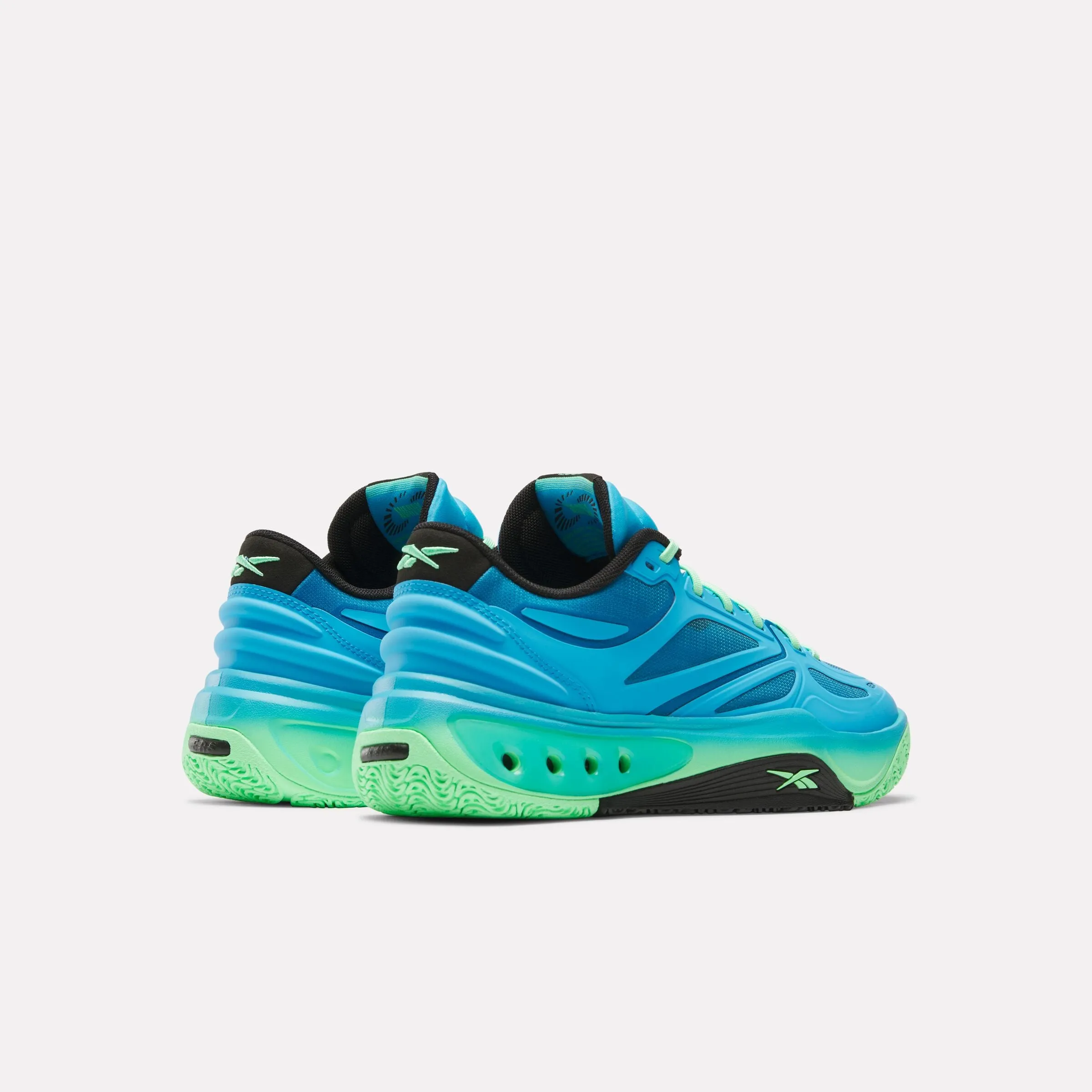 Basketball Shoes Support Engine A Future Cyan/Green Glow/Black