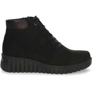 Country Boot Lace-Up Boots Low Heel Ankle