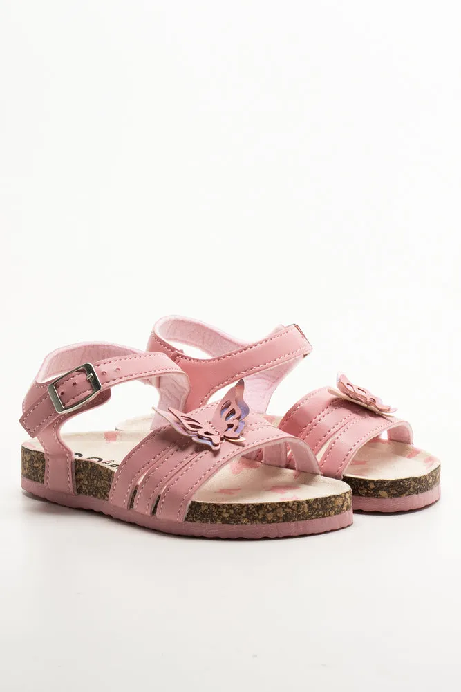 Free Tr Fit 3 Print Training Shoe Butterfly Strappy Sandals Pink