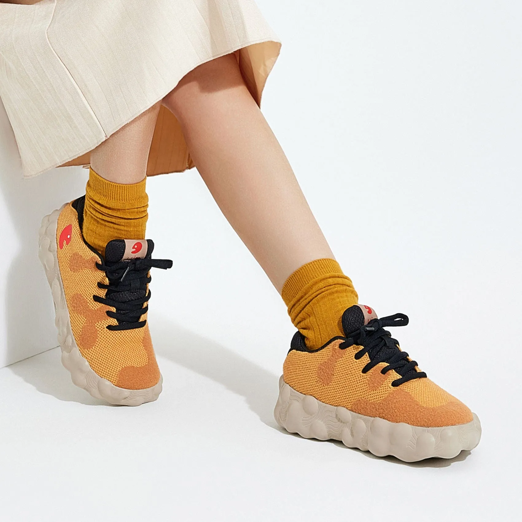 $60 Basketball Shoes Golden Cream Figueras I Women