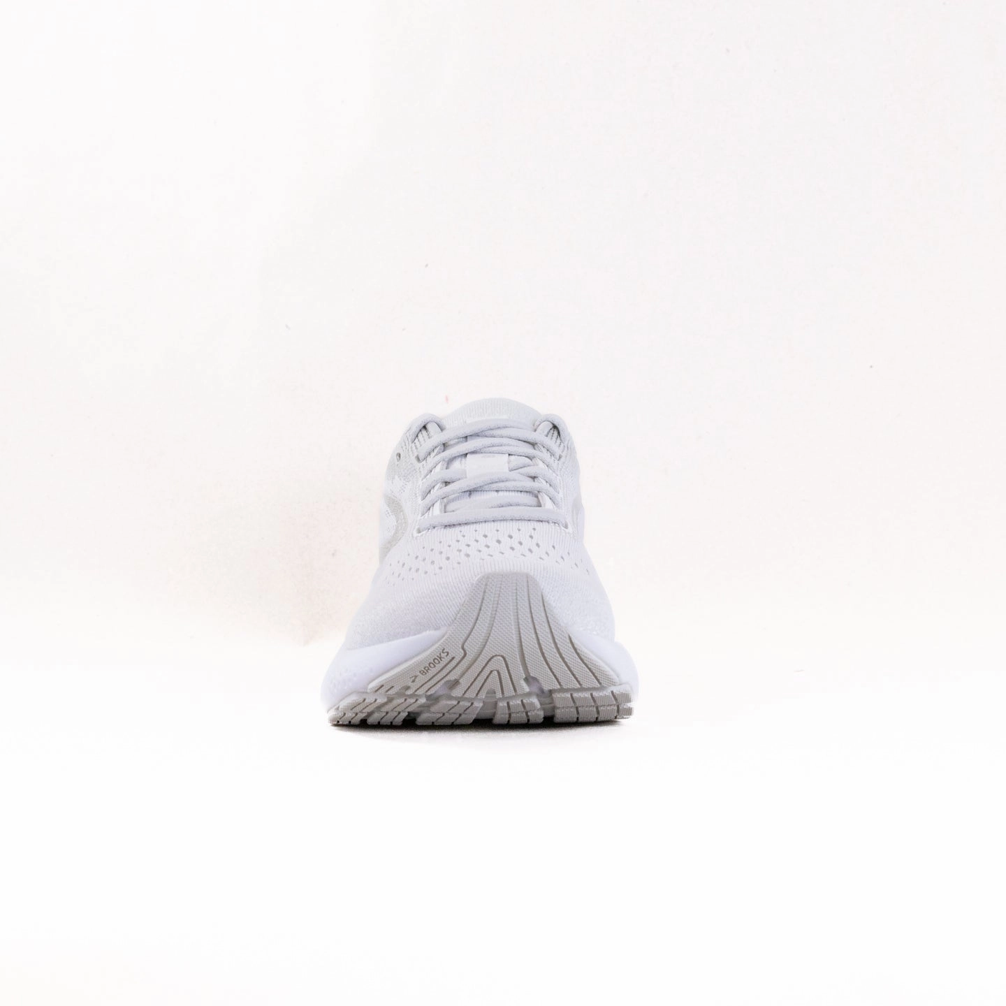 Carbon Fiber Shank Basketball Shoes Brooks Ghost 16 (Womens) - White/White/Grey