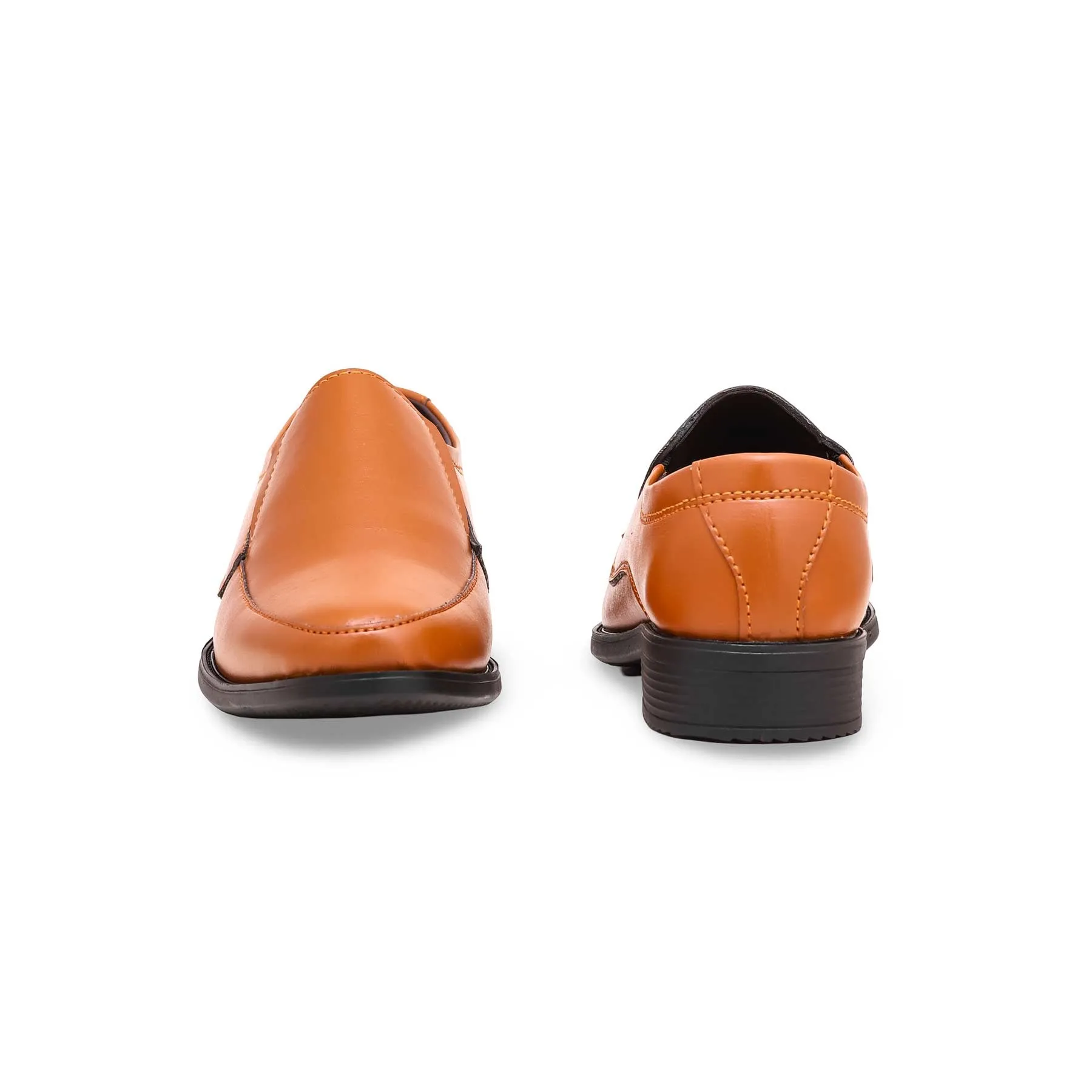 Olympus Running Shoes Boys Mustard Formal Shoes KD2215