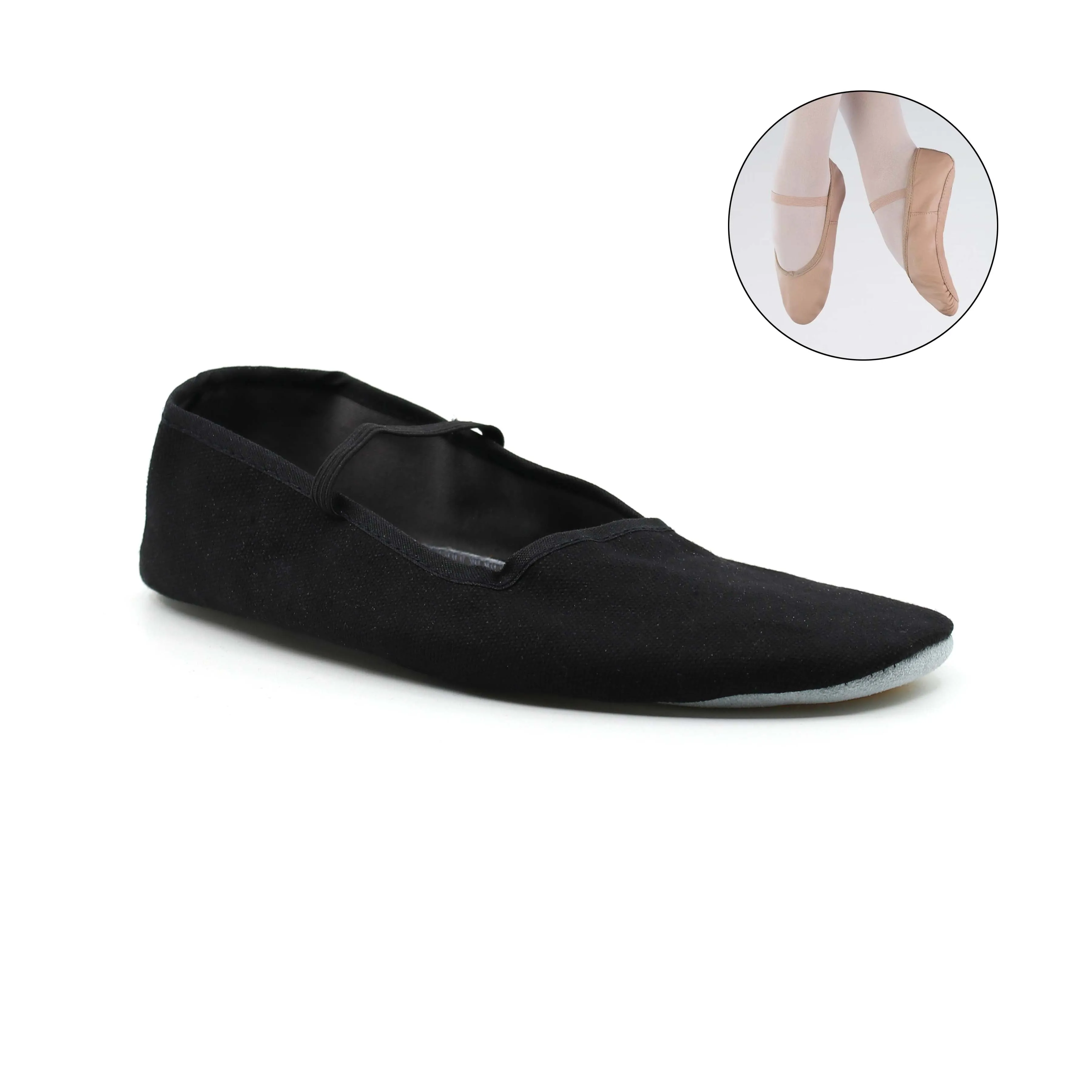 GIRLS GYMNASTIC SLIP-ON SHOES Breaking In Running Shoes