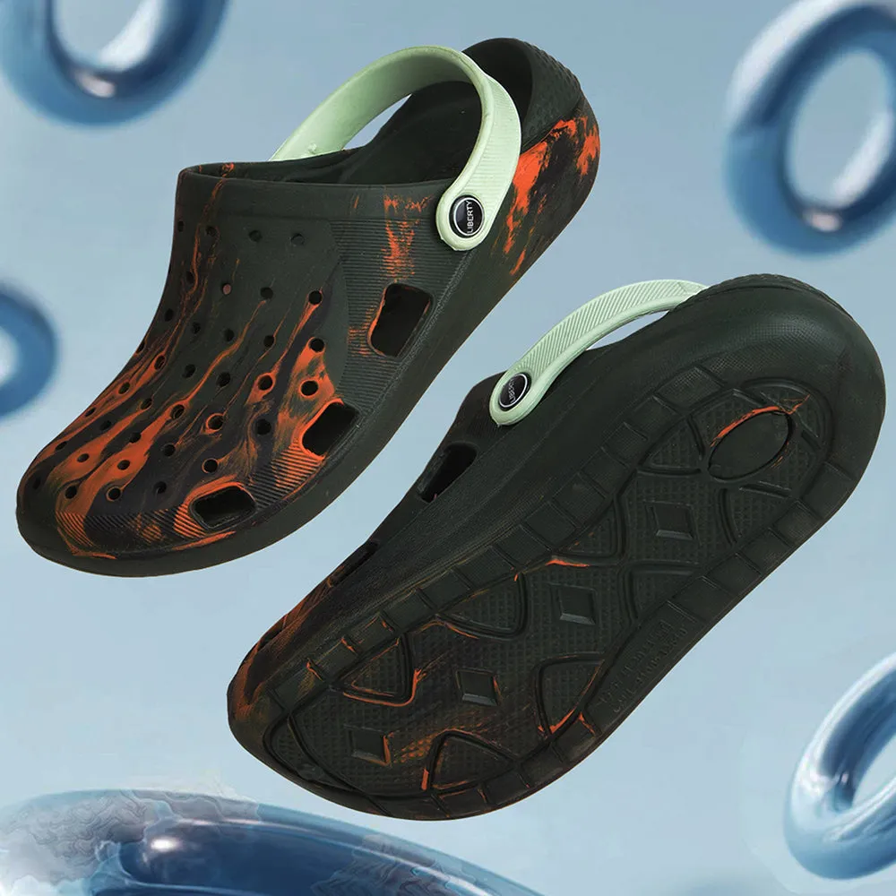 Minimalist Sandals A-HA Olive Green Slingback Clogs For Men LPMXT-961E By Liberty