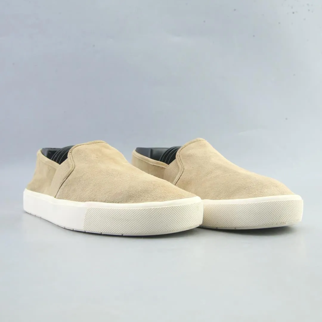 VINCE . Embroidered Slip On Sneakers