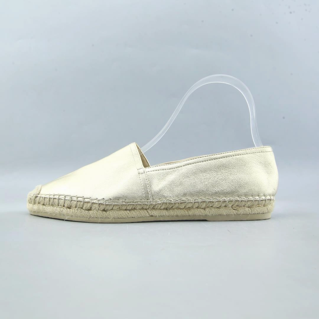 TAMARIS . White Leather Slip On Shoes