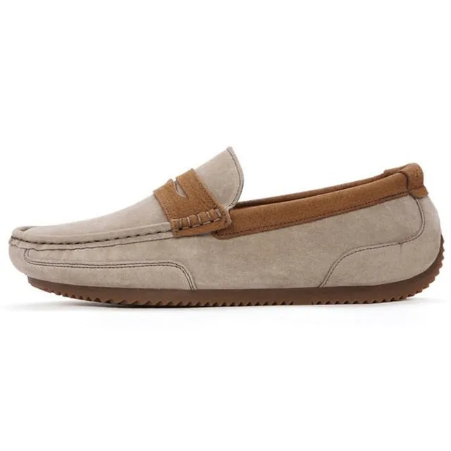 Tangnest Brand Men Suede Leather Loafers New 2017 British Style Men's Flats Man Comfortable Driving Shoes Man Moccasins XMR2522 The Row Vera Loafers