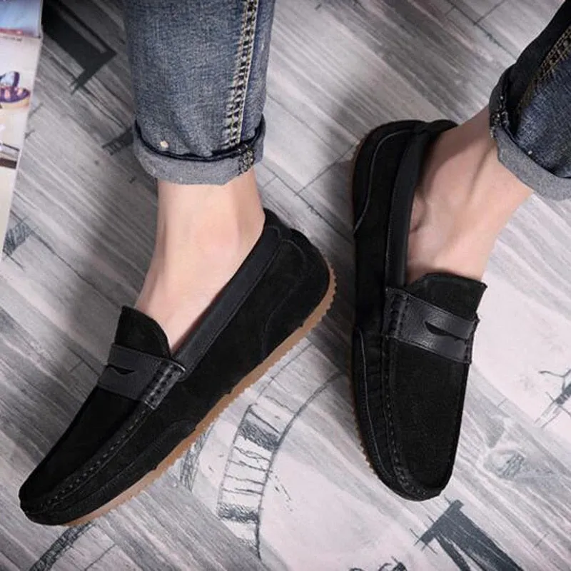 Officine Creative Loafers Tangnest Brand Men Suede Leather Loafers New 2017 British Style Men's Flats Man Comfortable Driving Shoes Man Moccasins XMR2522