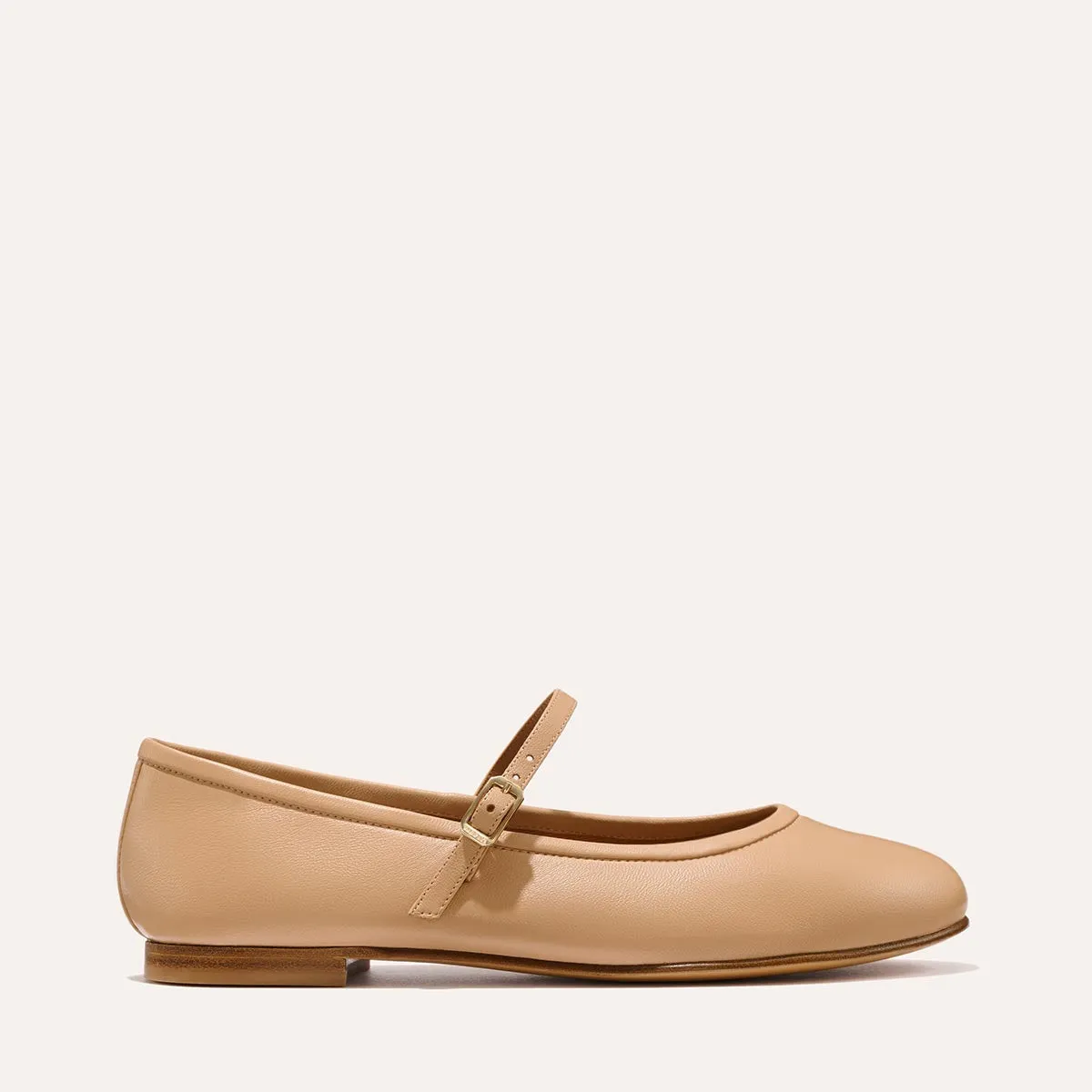 Pencil Flats Shoes The Demi Jane - Dune Nappa