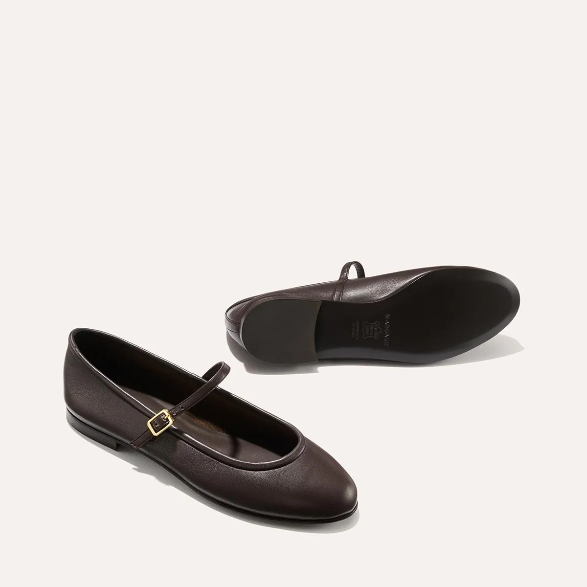 The Demi Jane - Espresso Nappa Shoes With Support For Flat Feet