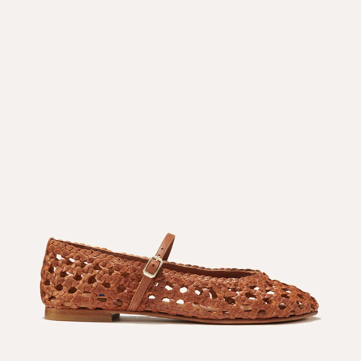 The Demi Jane - Saddle Woven Leather Basketball Shoes Good For Flat Feet