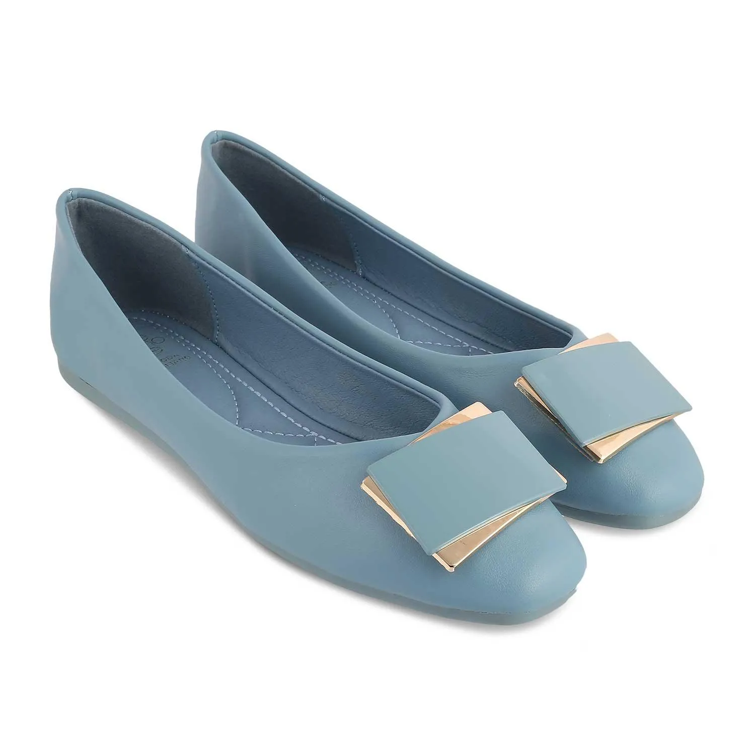 Ballet Flat Wedding Shoes The Londre Blue Women's Casual Ballerinas Tresmode