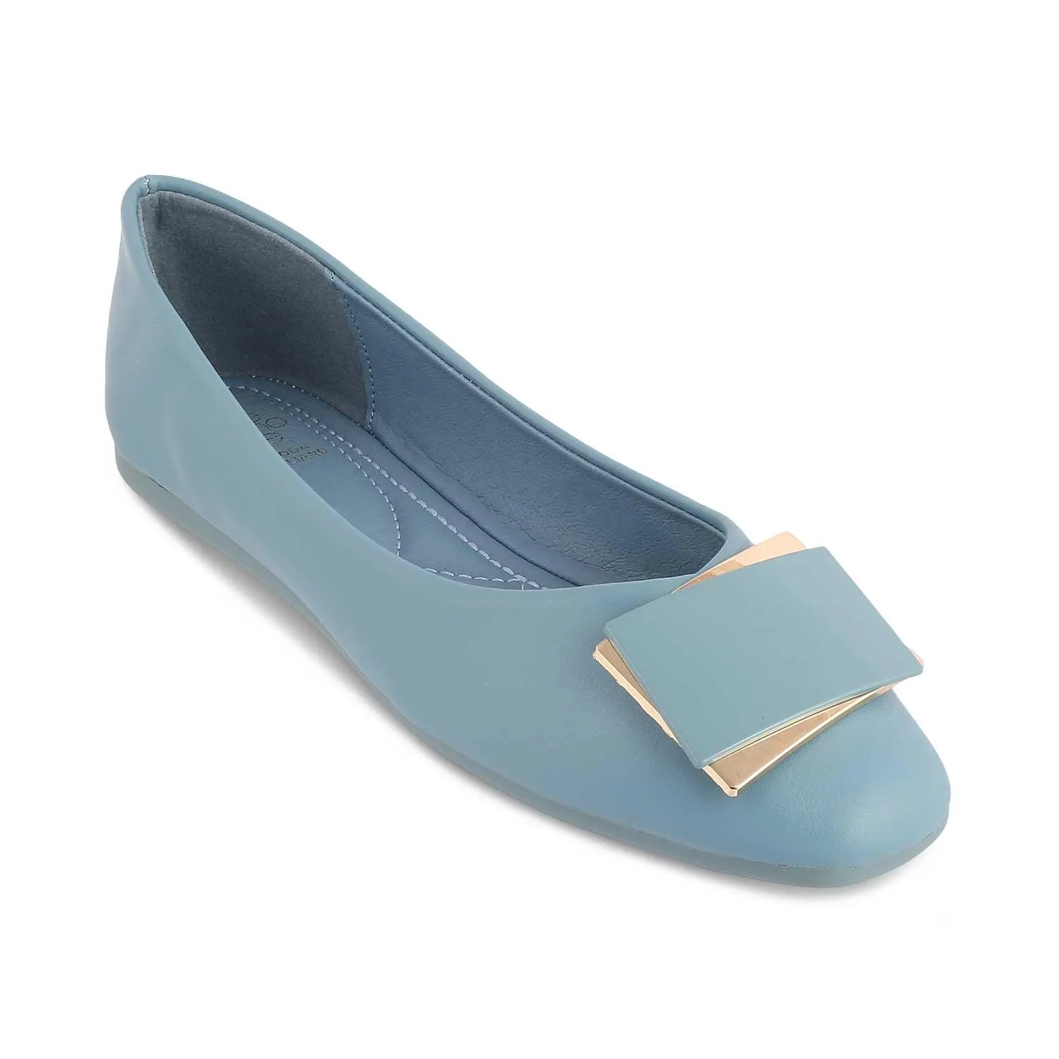 Flats Shoes The Londre Blue Women's Casual Ballerinas Tresmode