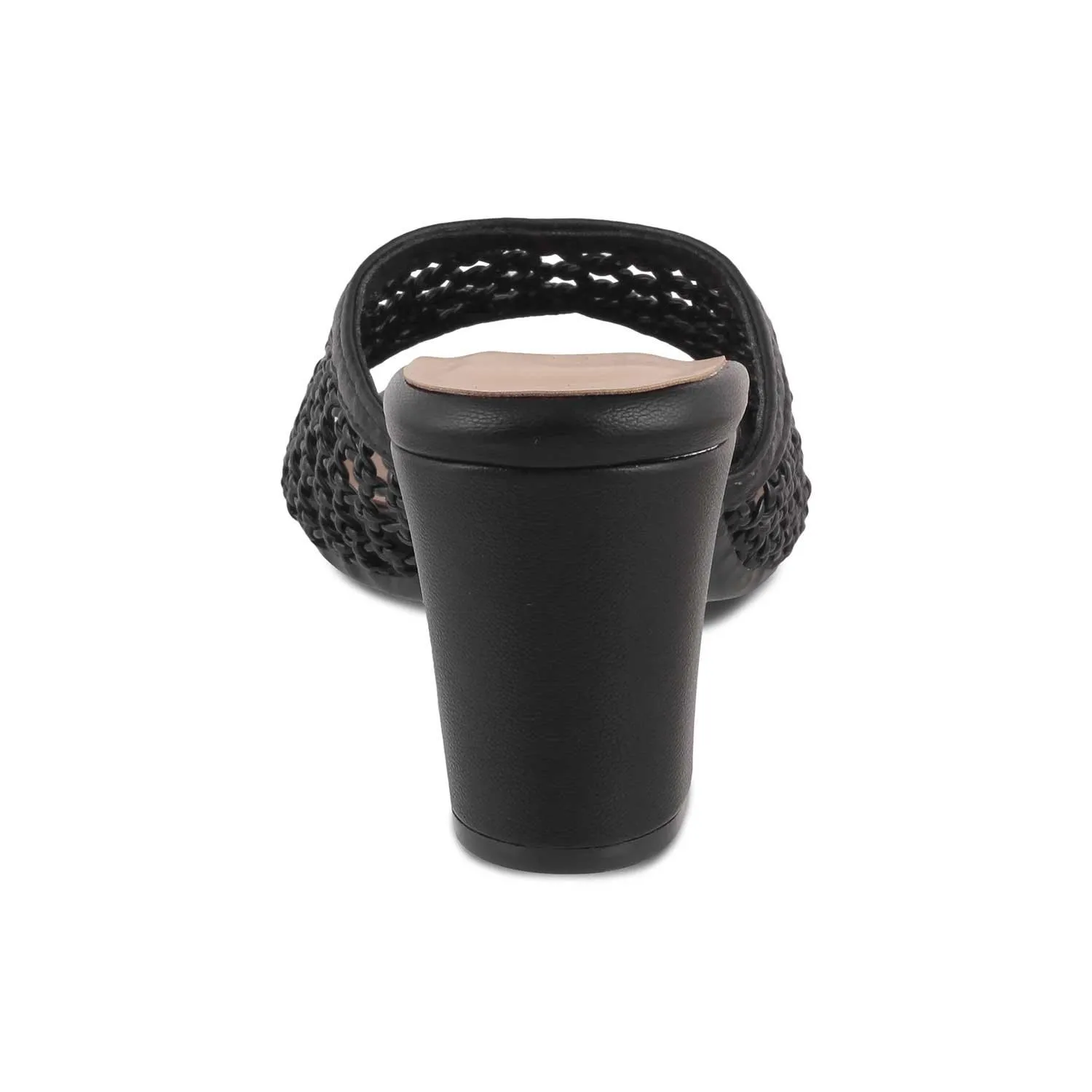 Metallic Wedge Sandals The Miko Black Women's Dress Block Heel Sandals Tresmode