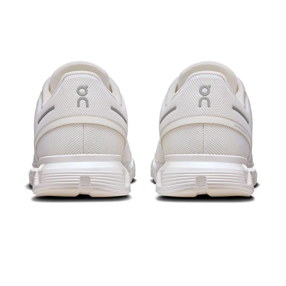 Tan Leather Slip Ons Cloud 6 Mens - White / White